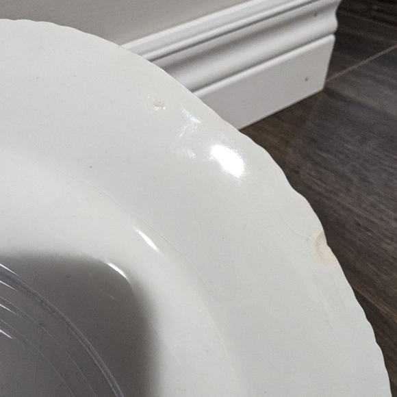 Verona Royal semi porcelain 9 inch plate. Wood and Son England. Antique. Floral. - Picture 6 of 6